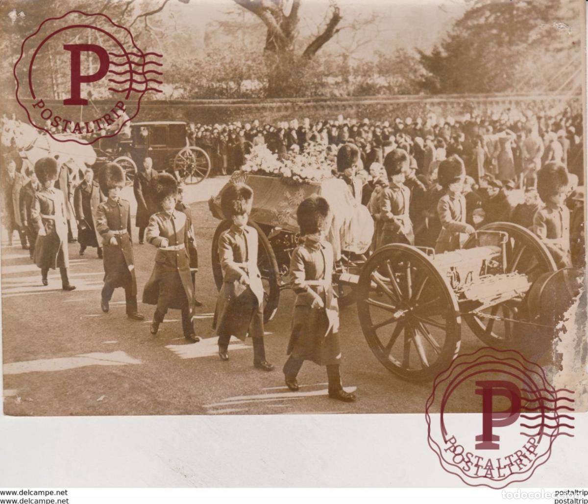 Militaria: TRANSPORT A WESTMINSTER DU COUPS DU ROI GEORGE V