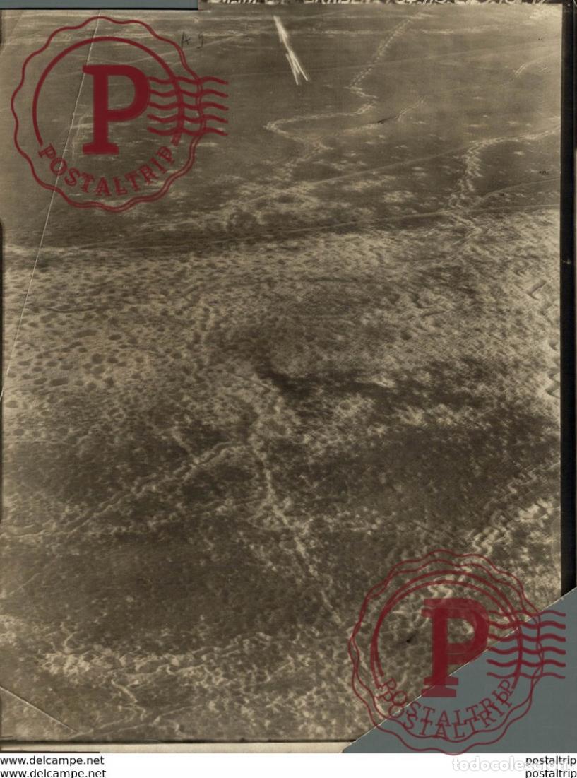 Militaria: ETAT a&eacute;rienne Militaria 24*18 CM Guerre 19141918 WW1 Photographie Originale A&eacute;rienne