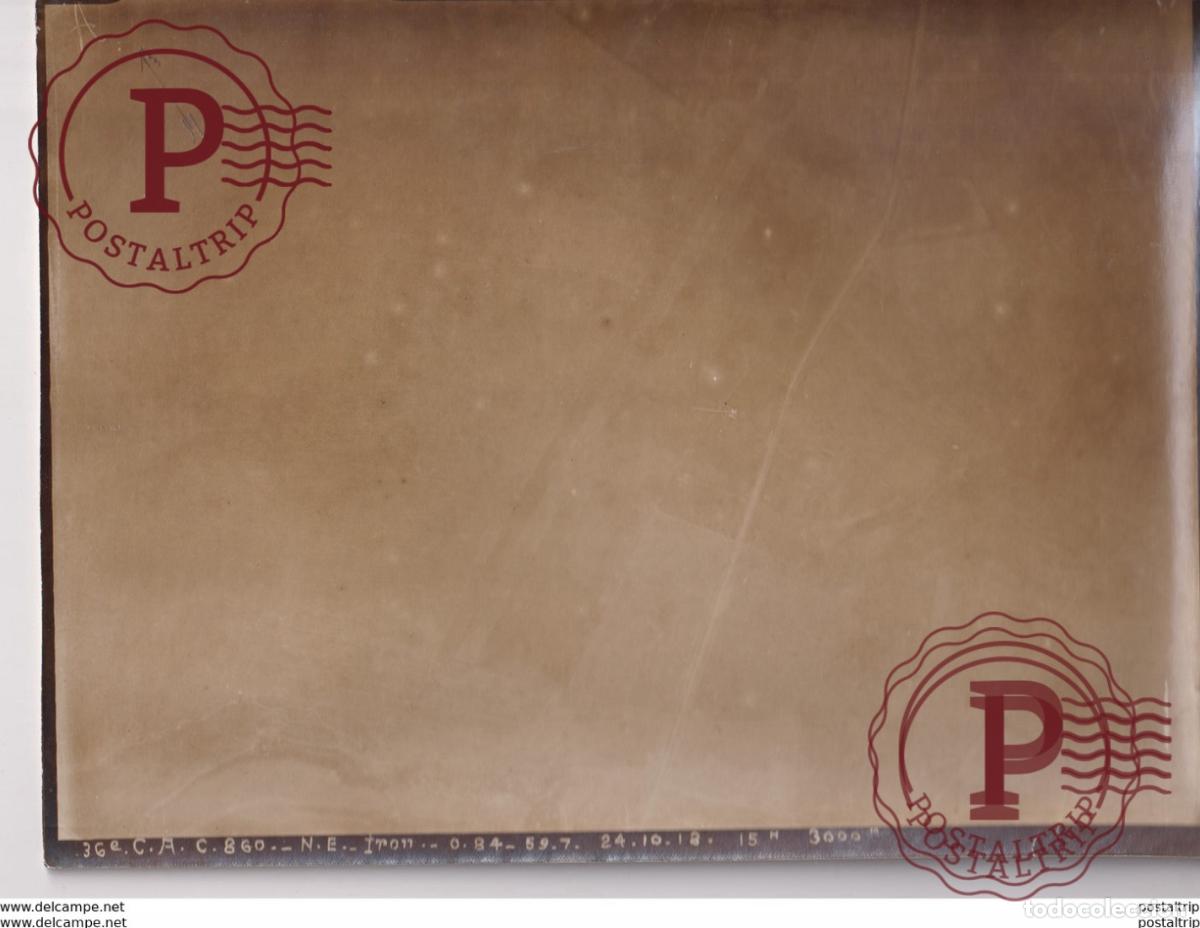 Militaria: IRON a&eacute;rienne Militaria 24*14 CM Guerre 19141918 WW1 Photographie Originale A&eacute;rienne