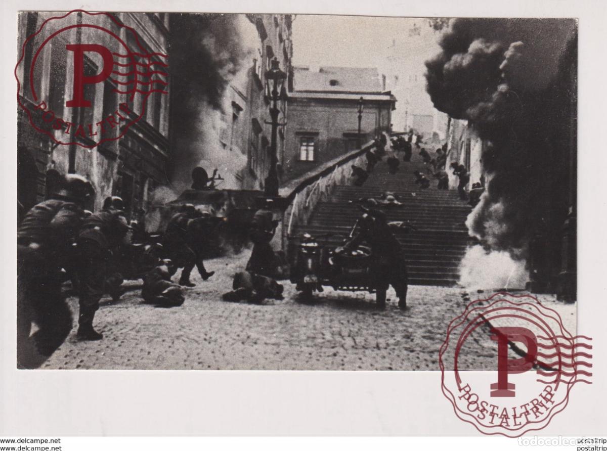 Militaria: A STILL OF THE FILM SOLDIERS OF FREEDOM 16*10 cm