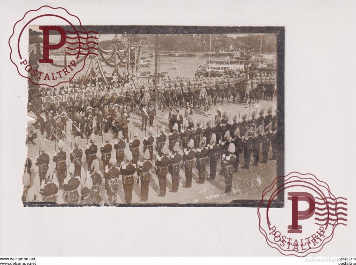 Militaria: SEE BACK FALLIERES 13*9 cm