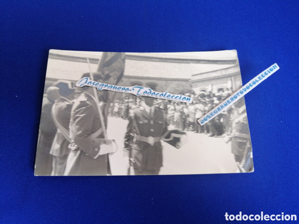 Militaria: GUARDIA CIVIL JURA DE BANDERA &Eacute;POCA FRANQUISTA FOTOGRAF&Iacute;A ANTIGUA SIGLO PASADO