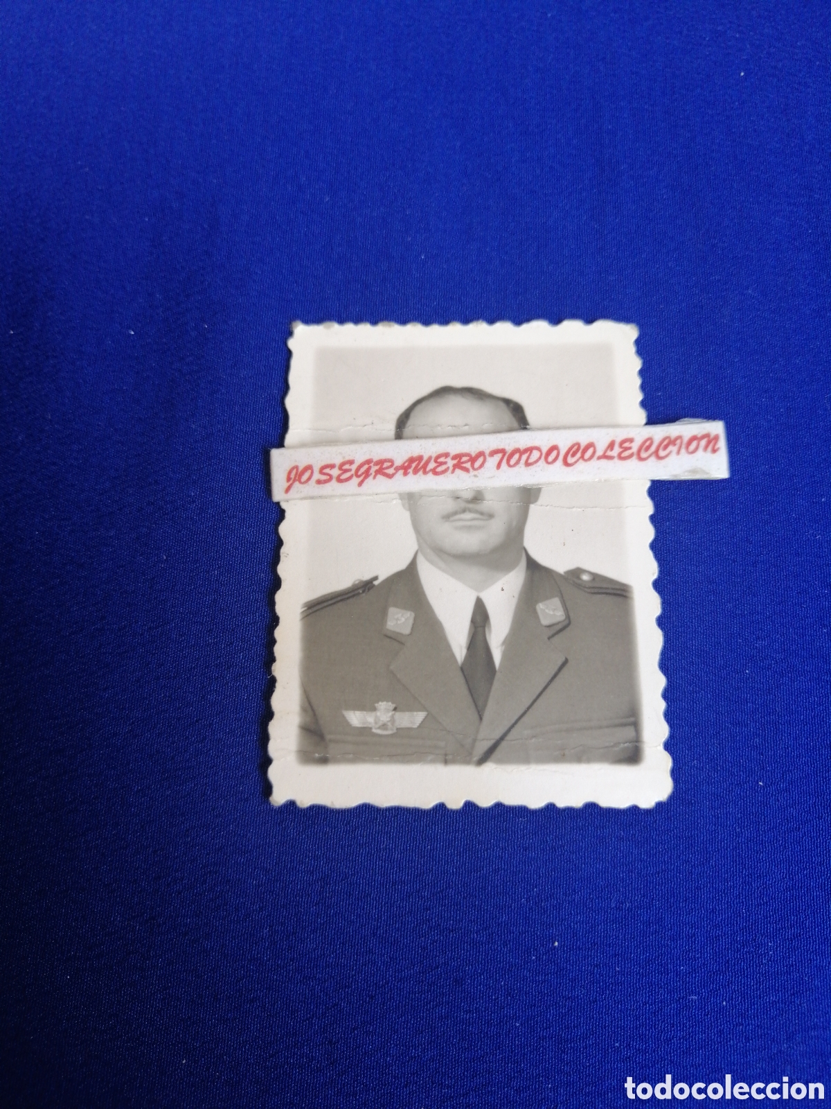 Militaria: SOLDADO EJ&Eacute;RCITO DEL AIRE ESPA&Ntilde;A FOTOGRAF&Iacute;A ANTIGUA SIGLO PASADO