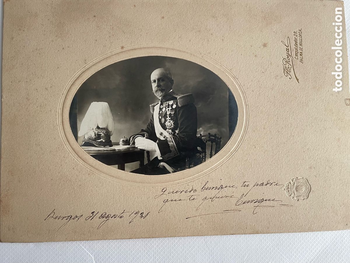 Militaria: antigua fotograf&iacute;a militar