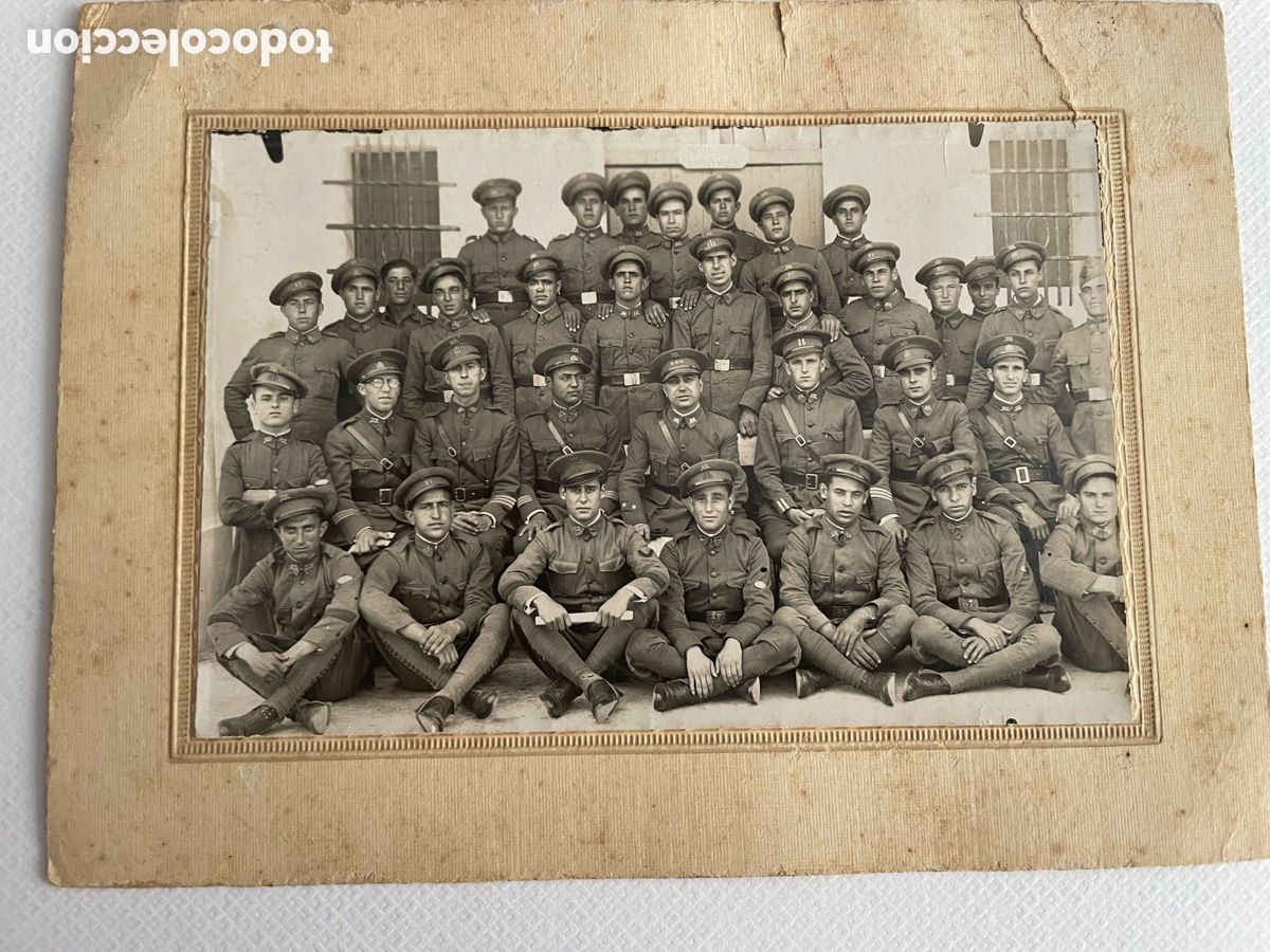 Militaria: Antigua fotograf&iacute;a militar