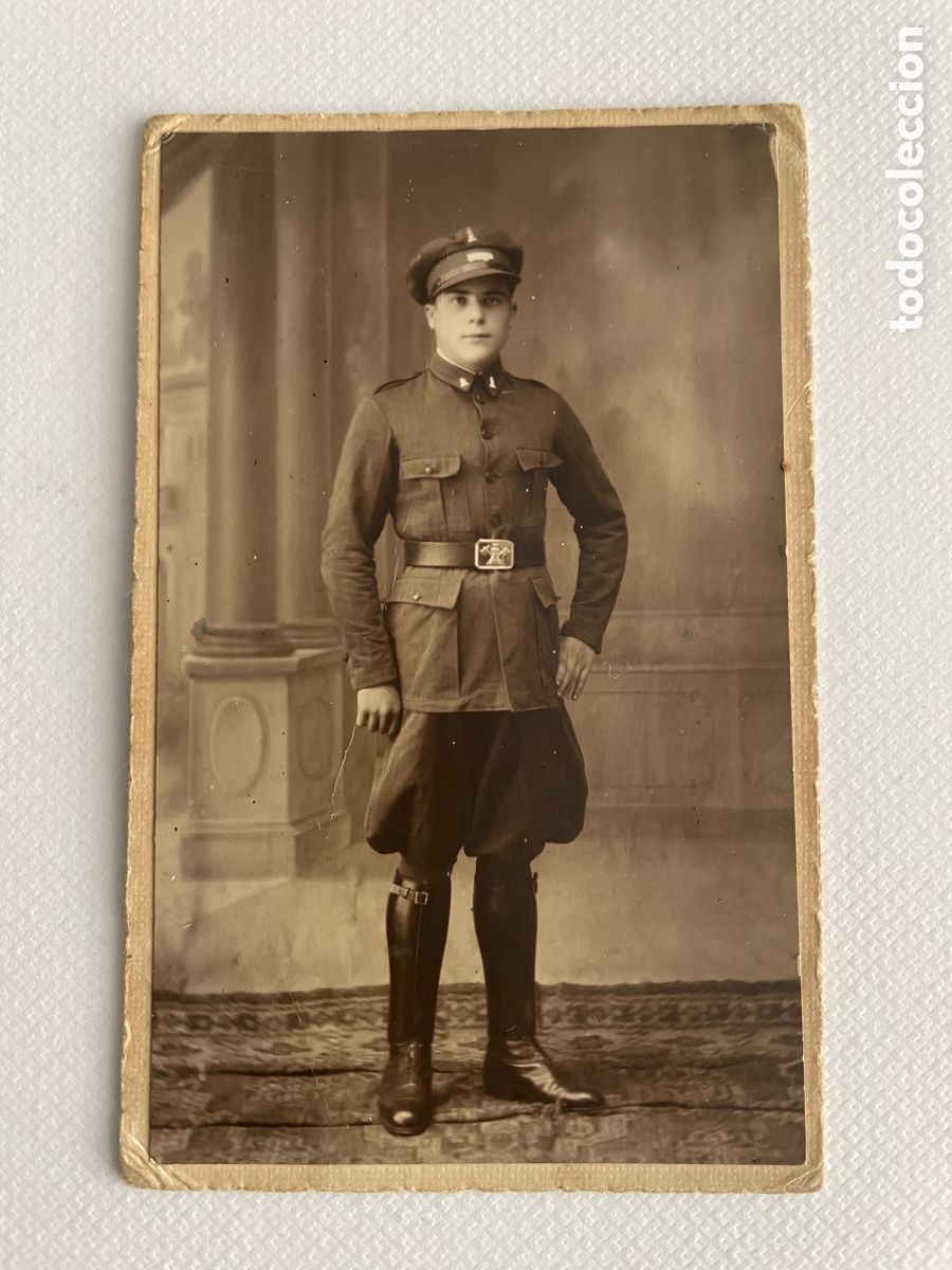 Militaria: Antigua fotograf&iacute;a militar