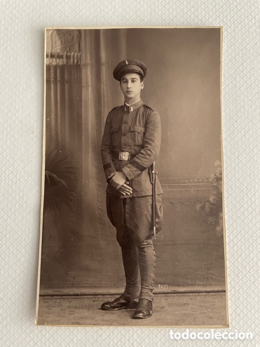 Militaria: Antigua fotograf&iacute;a militar