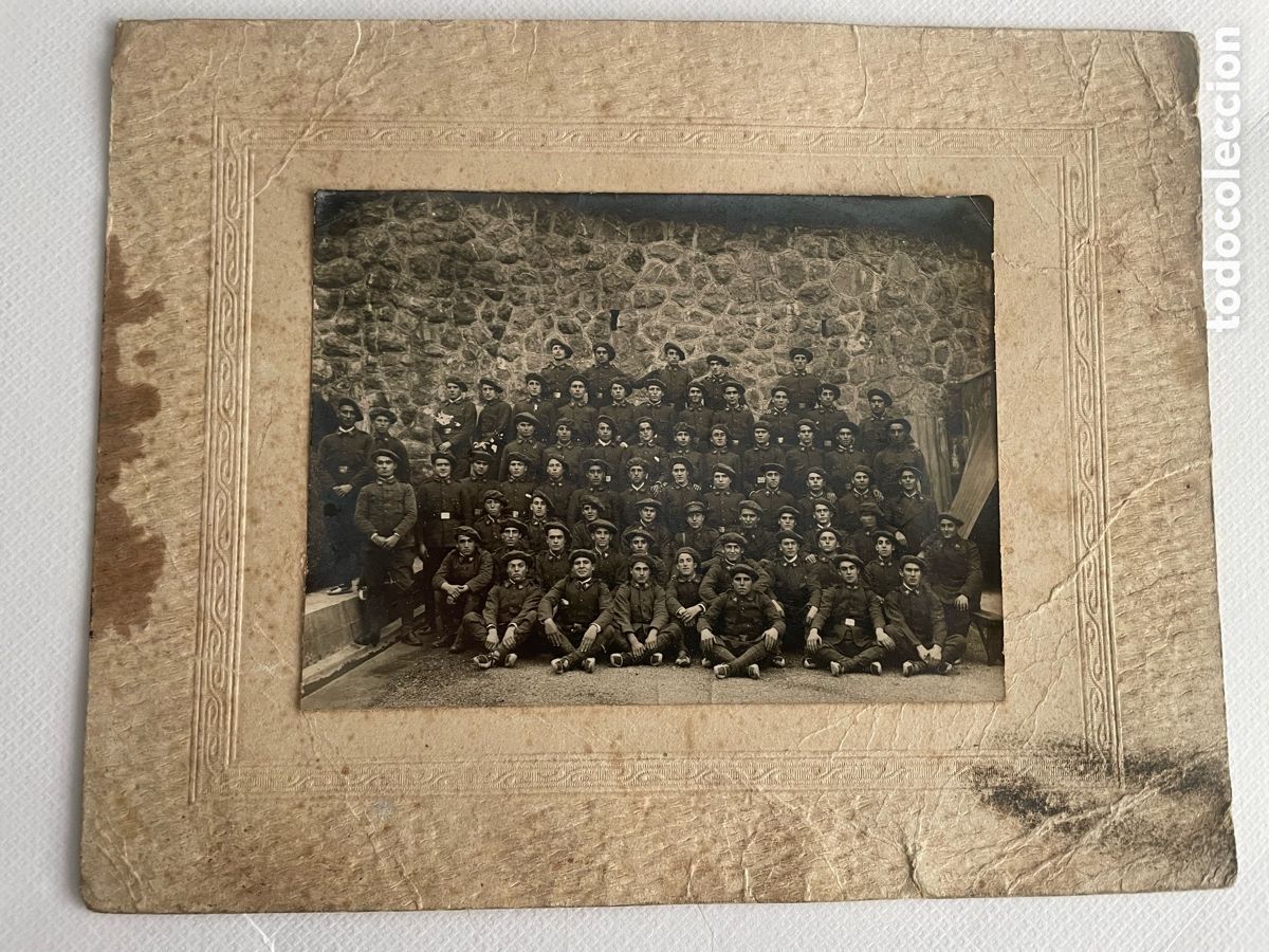 Militaria: Antigua fotograf&iacute;a militar