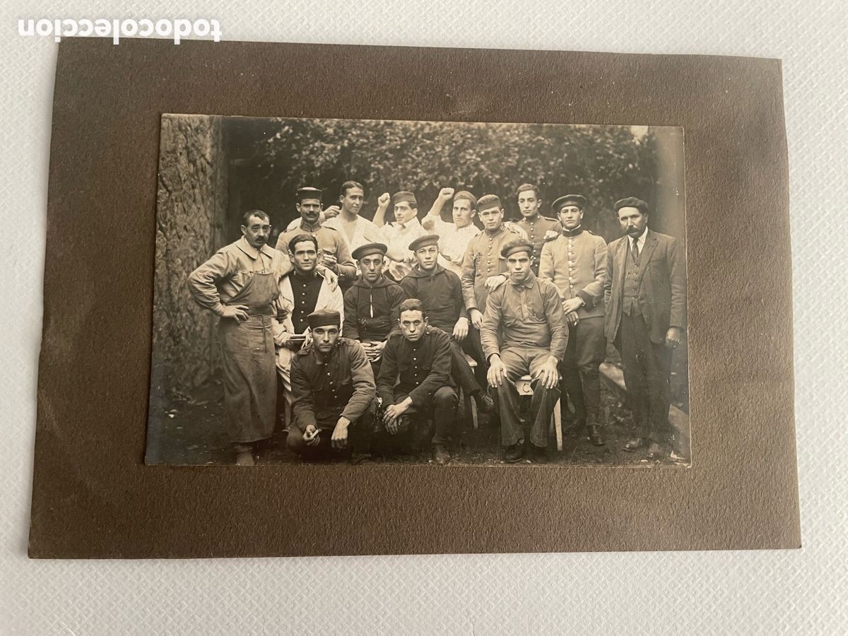 Militaria: Antigua fotograf&iacute;a militar