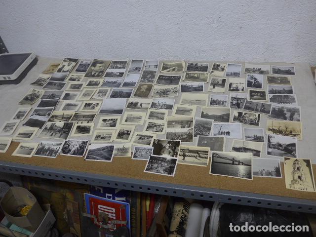 Militaria: Lote de 94 antiguas fotografias originales de aviador de la Legion Condor y II Guerra Mundial