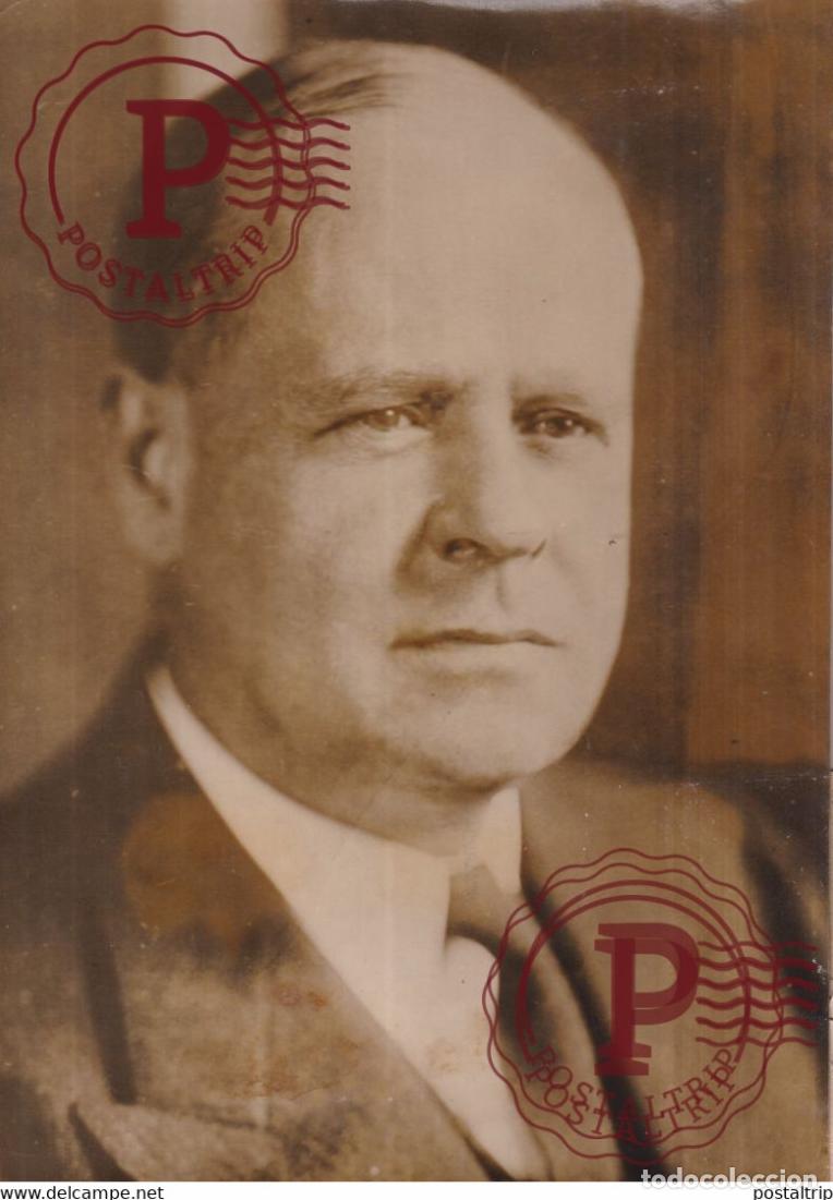 Militaria: C WALKER NEUER LEITER DER NRA GENERAL HUGHES S JOHNSON ROOSEVELT USA 18*13CM