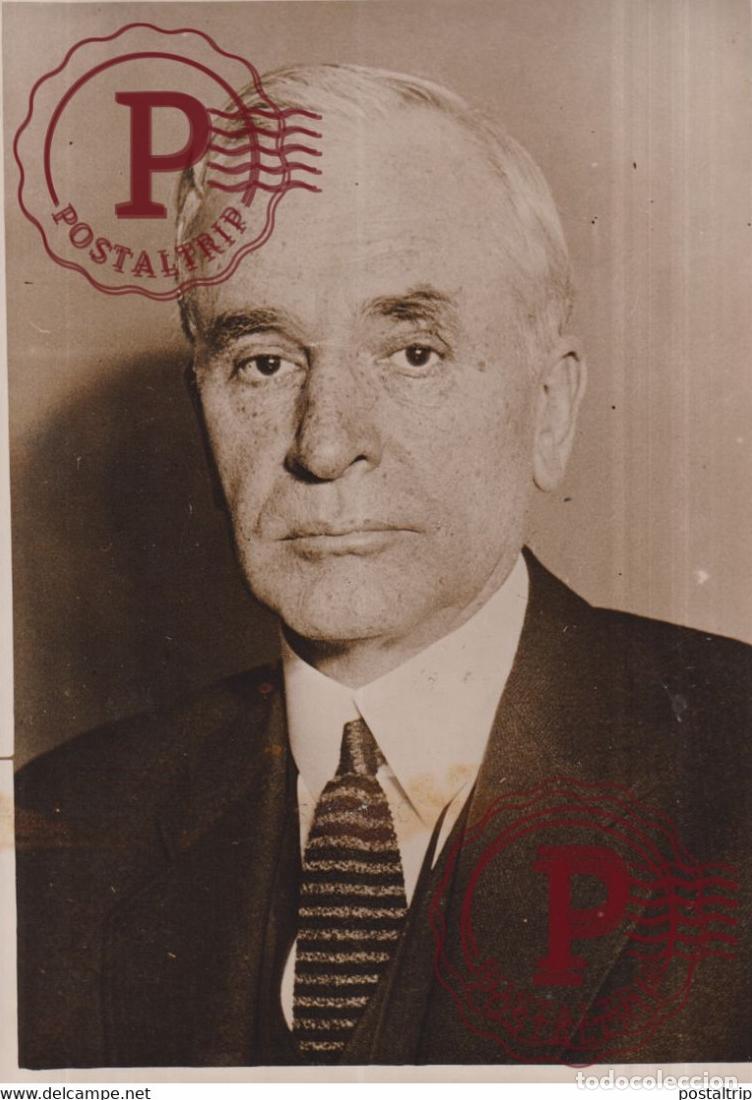 Militaria: Cordell Hull Former United States Secretary of State USA 18*13CM