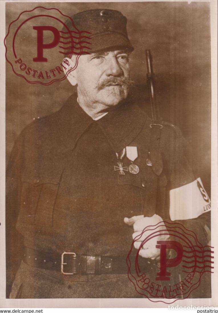 Militaria: 1936 Pehr Evind Svinhufvud President of Finland 18*13CM