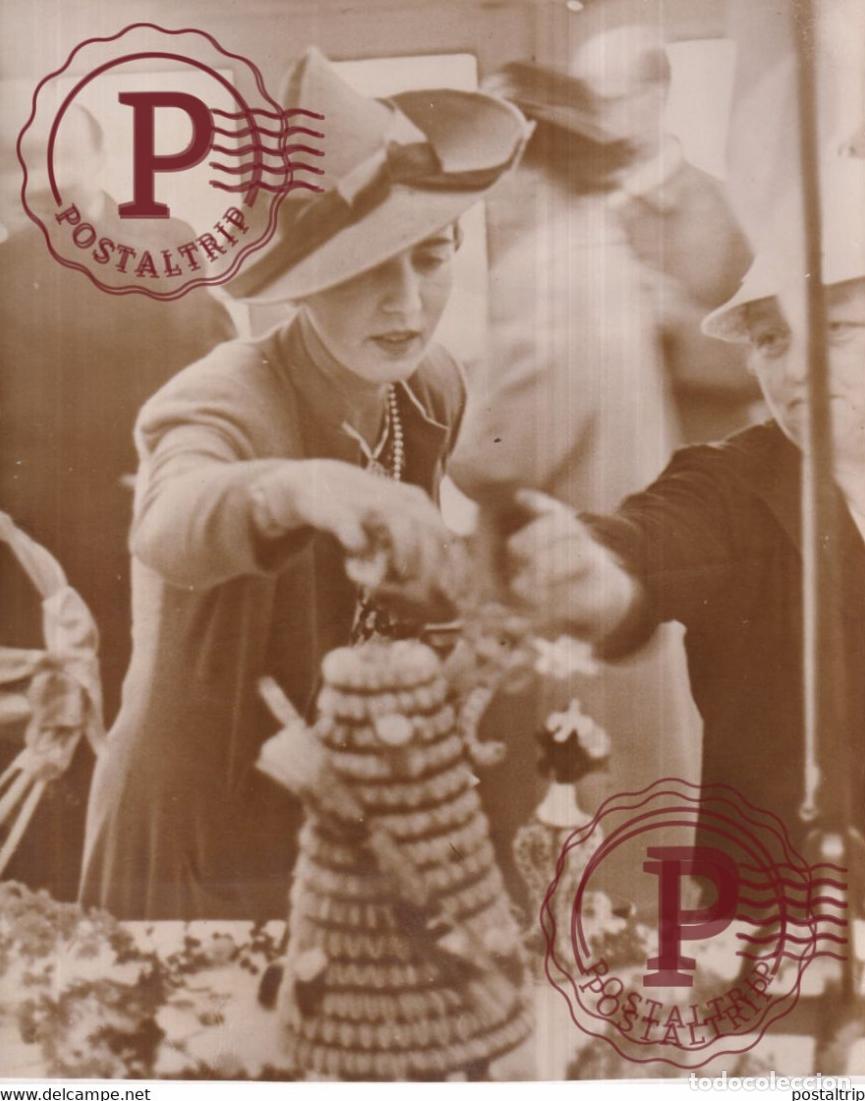 Militaria: FARSOE DANEMARK DENMARK KRONPRINZ FREDERIK VON DANEMARK PRINZESSIN INGRID 1939 20*16CM