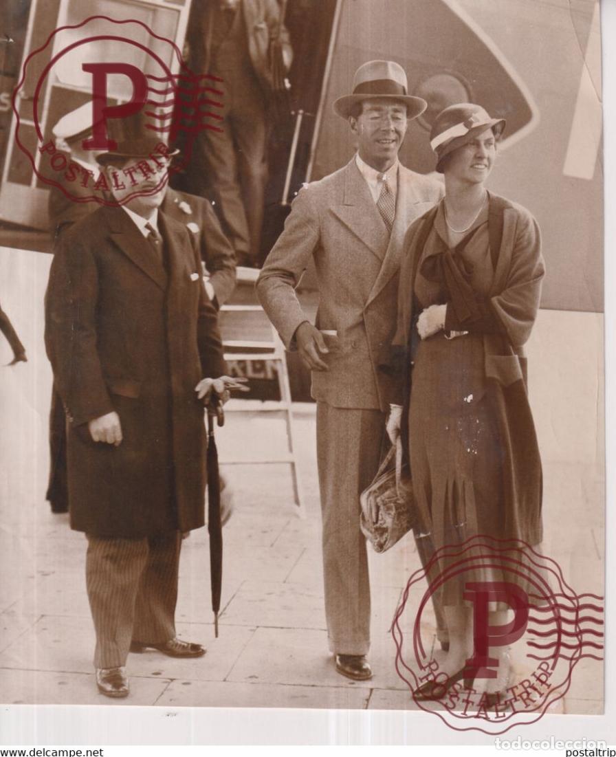 Militaria: SWEDEN ROYAL FAMILY GUSTAV ADOLF SCHWEDEN IN LONDON BARON PALMSTIERNA PRINCESS SYBILLE CRYDON 21