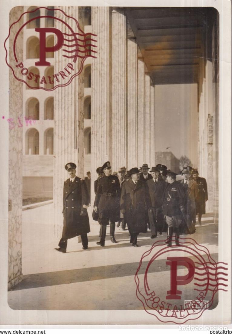 Militaria: 1940 HUNGARIAN MINISTER VARGA MINISTRO UNGHERESE ROMA SENATORE CINI 18*13CM ITALIEN ITALY