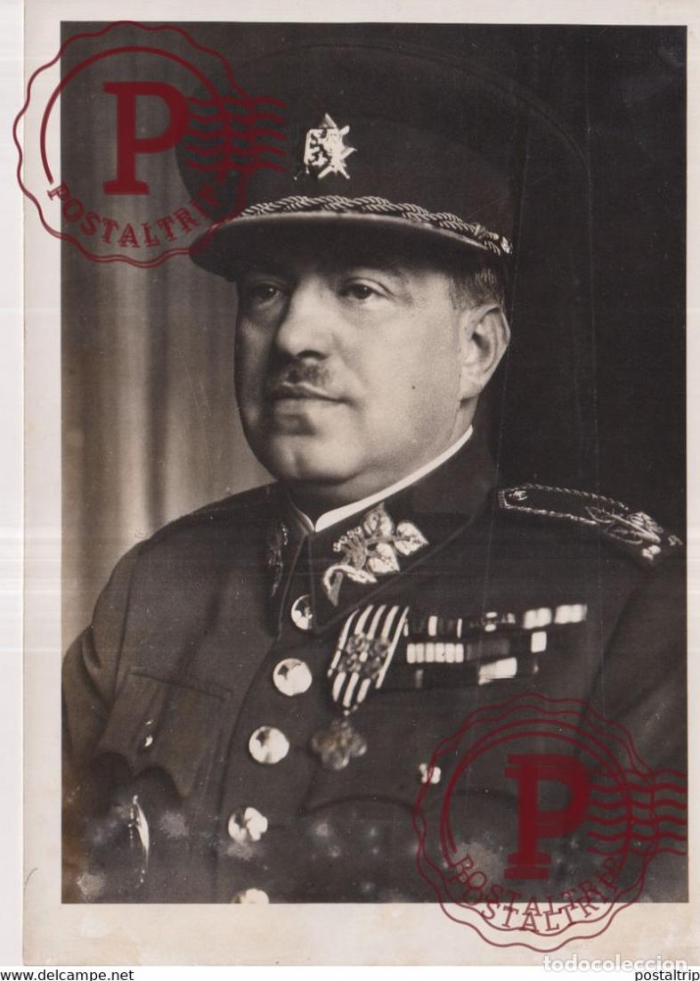 Militaria: LE GENERAL LUDVIK KREJCIA KREJCI M EDV BENES ARMEES TCHECOSLOVA 18*13CM Czechoslovakia Tch&eacute;coslovaq