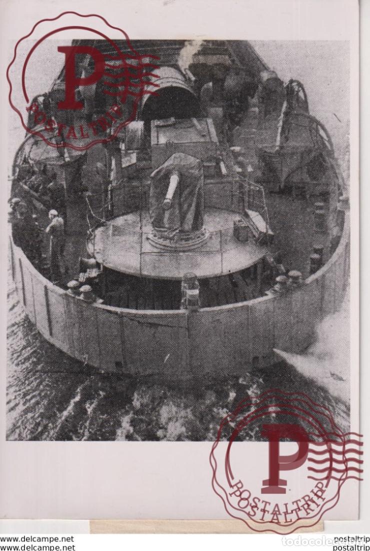 Militaria: BRITISCHE SEERAUBER METHODEN CHURCHILL U BOOTE FOTO DE PRESSE WW2 WWII WORLD WAR 2 WELTKRIEG aleman