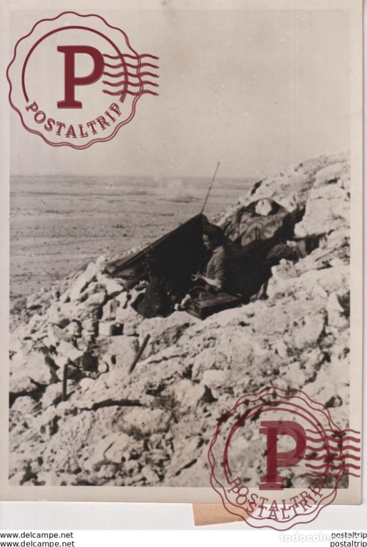 Militaria: FORPOSTEN FELSLOCH FOTO DE PRESSE WW2 WWII WORLD WAR 2 WELTKRIEG aleman deutchland