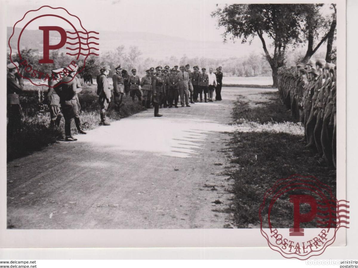 Militaria: Neuilh FRANCE FAHRT NACH NUHL 18*13cm FOTO DE PRESSE WW2 WWII WORLD WAR 2 WELTKRIEG aleman deutchl