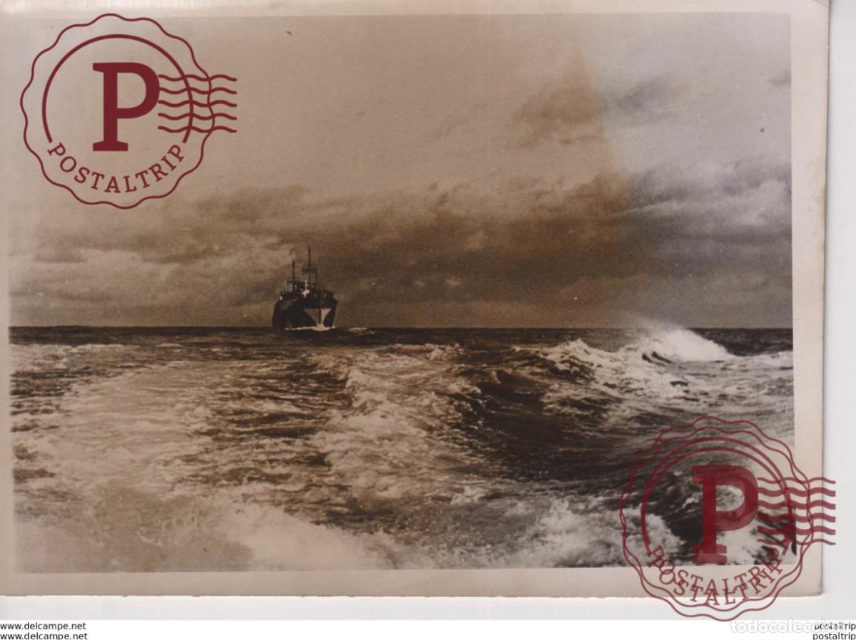 Militaria: MINENSUCHBOOT SICHERT FRACHTER 18*13cm FOTO DE PRESSE WW2 WWII WORLD WAR 2 WELTKRIEG aleman deutschl