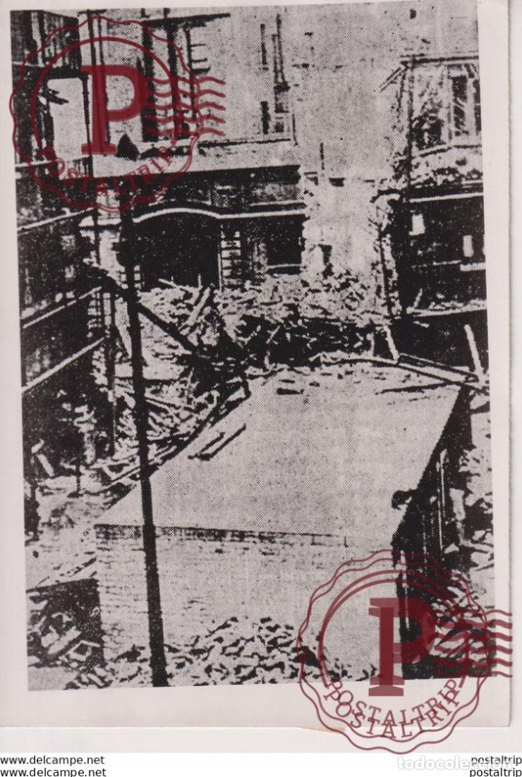 Militaria: LONDON LONDONER SPEICHER VIERTEL 18*13cm WW2 WORLD WAR 2 WELTKRIEG deutschland