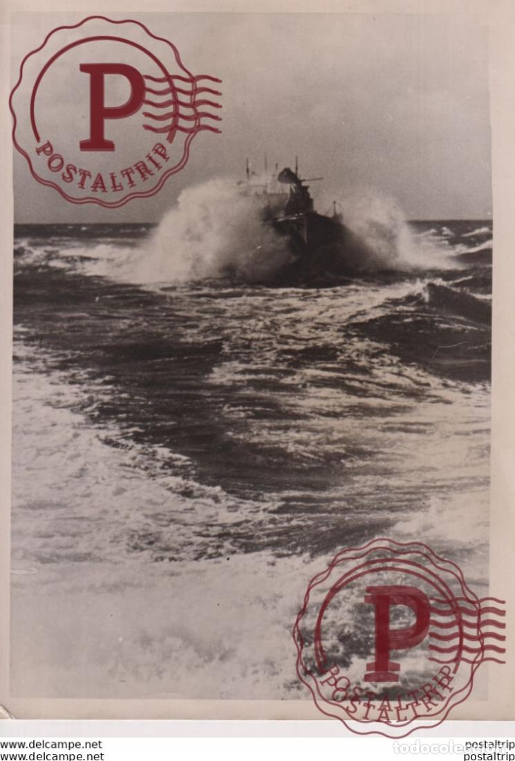 Militaria: MINENR&Auml;UMBOOTE BEI DER ARBEIT KRIEGSMARINE 18*13cm WW2 WORLD WAR 2 WELTKRIEG deutschland