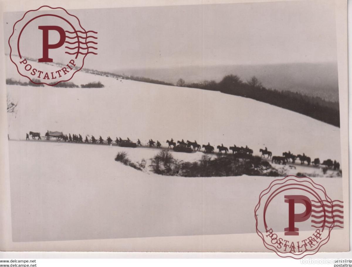 Militaria: KOLONNEN AUF DEM MARCH IM WESTEN 18*13cm WW2 WORLD WAR 2 WELTKRIEG deutschland