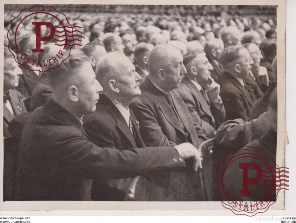 Militaria: GRO&szlig;KUNDGEBUNG NSDAP 1942 HERMANN GORING 18*13CM WW2 WWII WORLD WAR 2 WELTKRIEG aleman deutschland