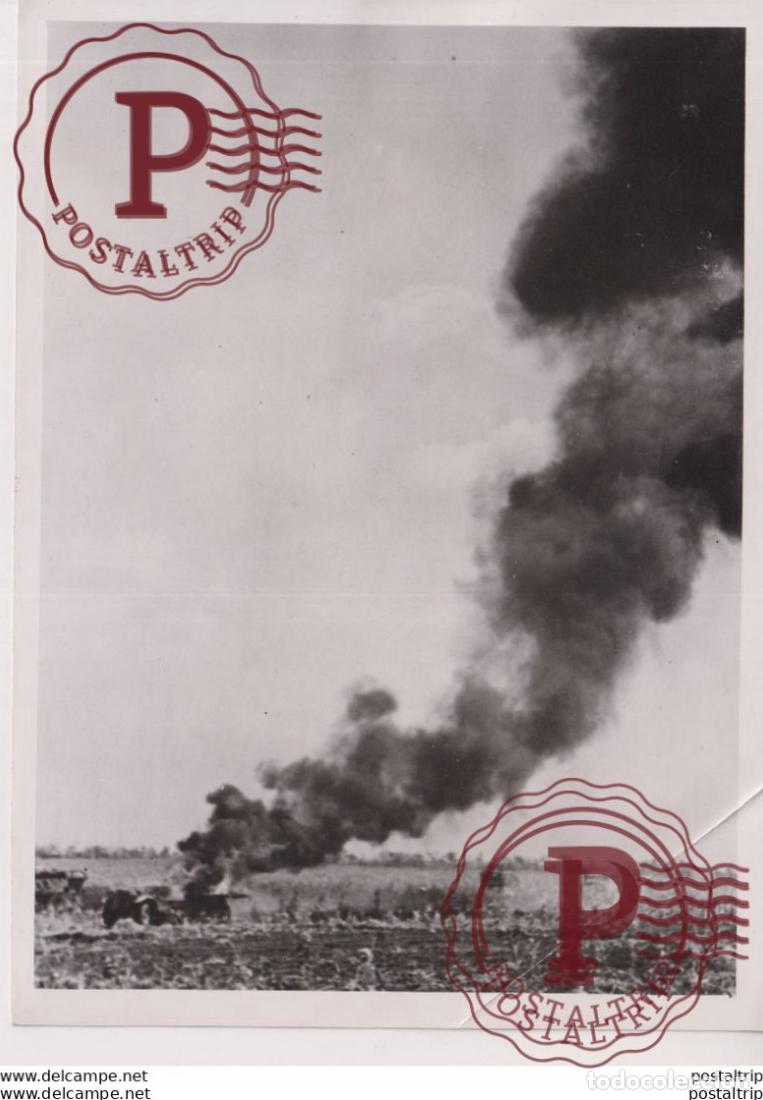 Militaria: DER SCHUSS SASS DEUTSCHE VORPOSTEN SOWJET RUSSIA RUSSE 18*13CM WW2 WWII WORLD WAR 2 WELTKRIEG alema