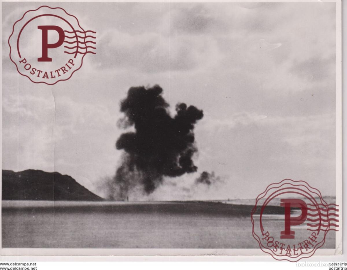 Militaria: ENGLANDS KAMPF GEGEN DIE NEUTRALEN BRITISCHE MINEN DANISCHE HOLLANDI 21*16CM WW2 WWII WORLD WAR 2 W