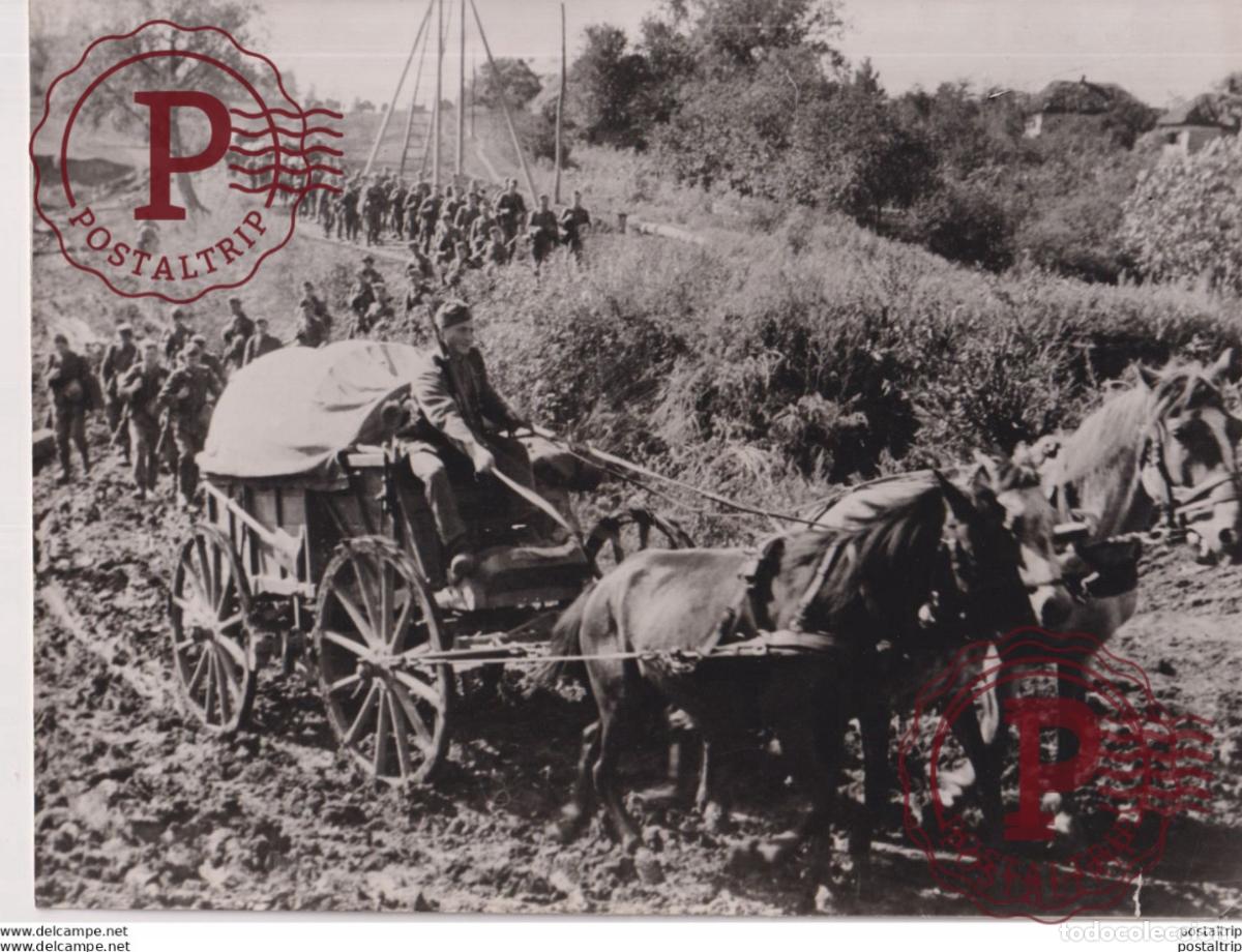 Militaria: DURCH SUMPF UND MORAST ZUR ABLOSUNG INFANTERIE 24*18CM WW2 WWII WORLD WAR 2 WELTKRIEG deutschland