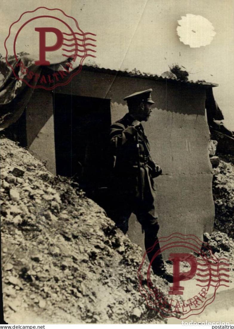 Militaria: ROI D ANGLETERRE SUR LE FRONT KING GEORGE 12*8CM GEORGE V BRITISH ROYAL FAMILY