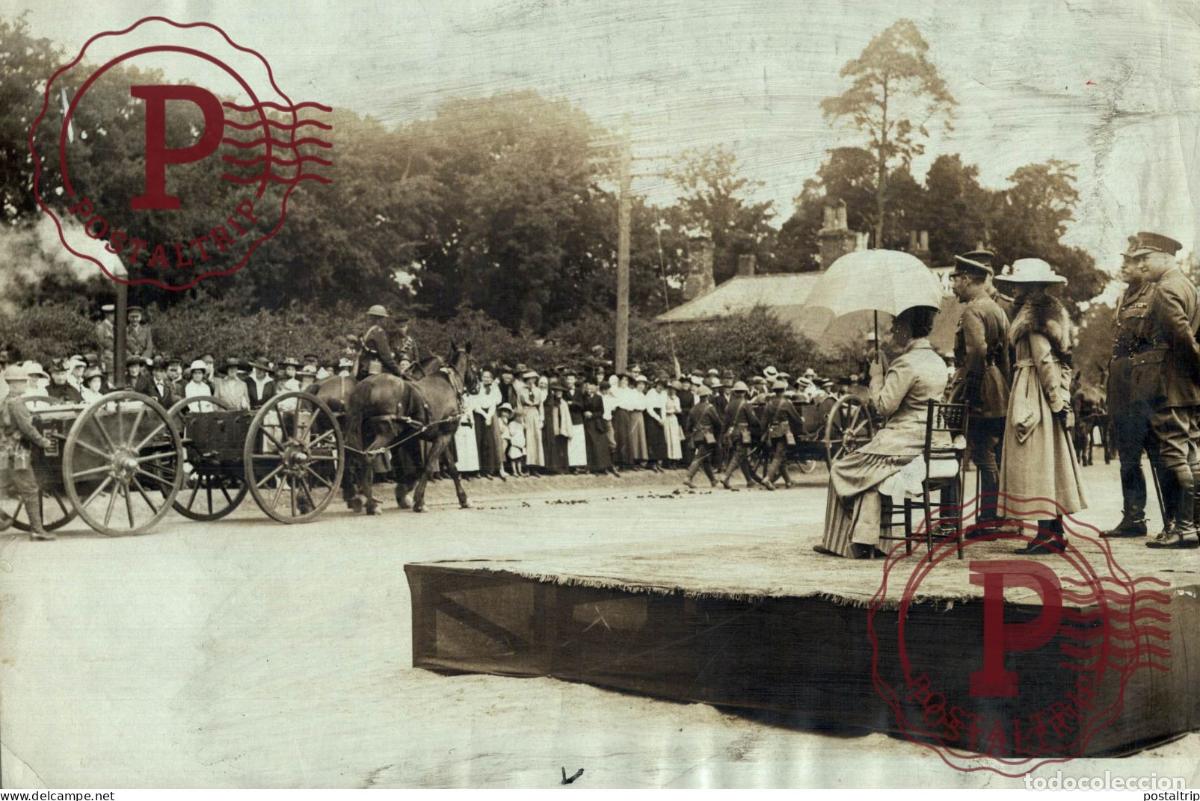 Militaria: ALDERSHOT ROI D ANGLETERRE KING GEORGE V 24*15CM GEORGE V BRITISH ROYAL FAMILY