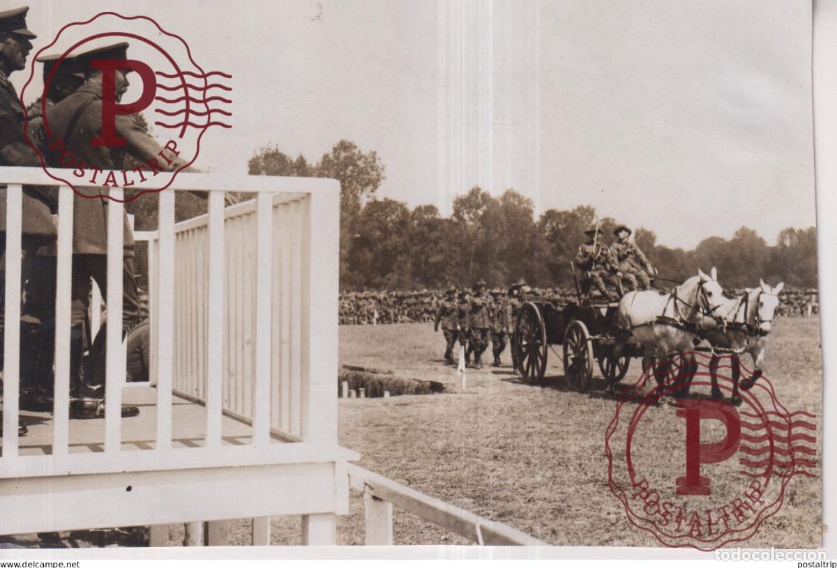 Militaria: George V Reino Unido KING UNITED KINGDOM AUSTRALIAN SPORTS AUSTRALIA 19*13CM GEORGE V BRITISH ROYAL