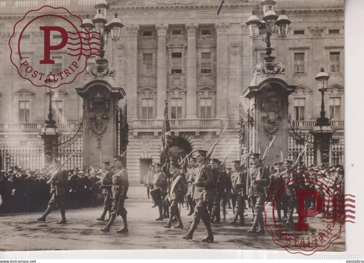 Militaria: KING EDWARD BUCKINGHAM PALACE 15*11CM EDOUARD VIII PRINCE DE GALES WALES BRITISH ROYAL FAMILY