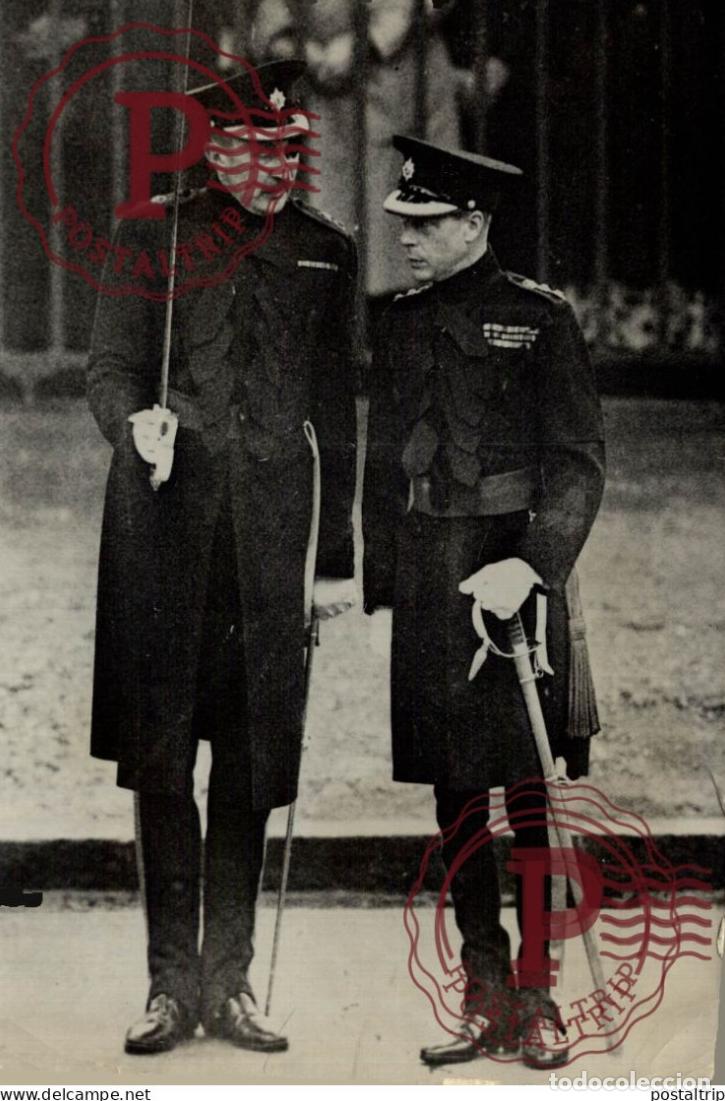 Militaria: KING EDWARD VIII PRINCE OF WALES 16*11CM GALES WALES BRITISH ROYAL FAMILY