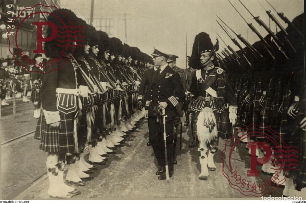 Militaria: KING EDWARD VIII PRINCE OF WALES AU CANADA VANVCOUVRE M ROL 16*11CM GALES WALES BRITISH ROYAL FAMIL