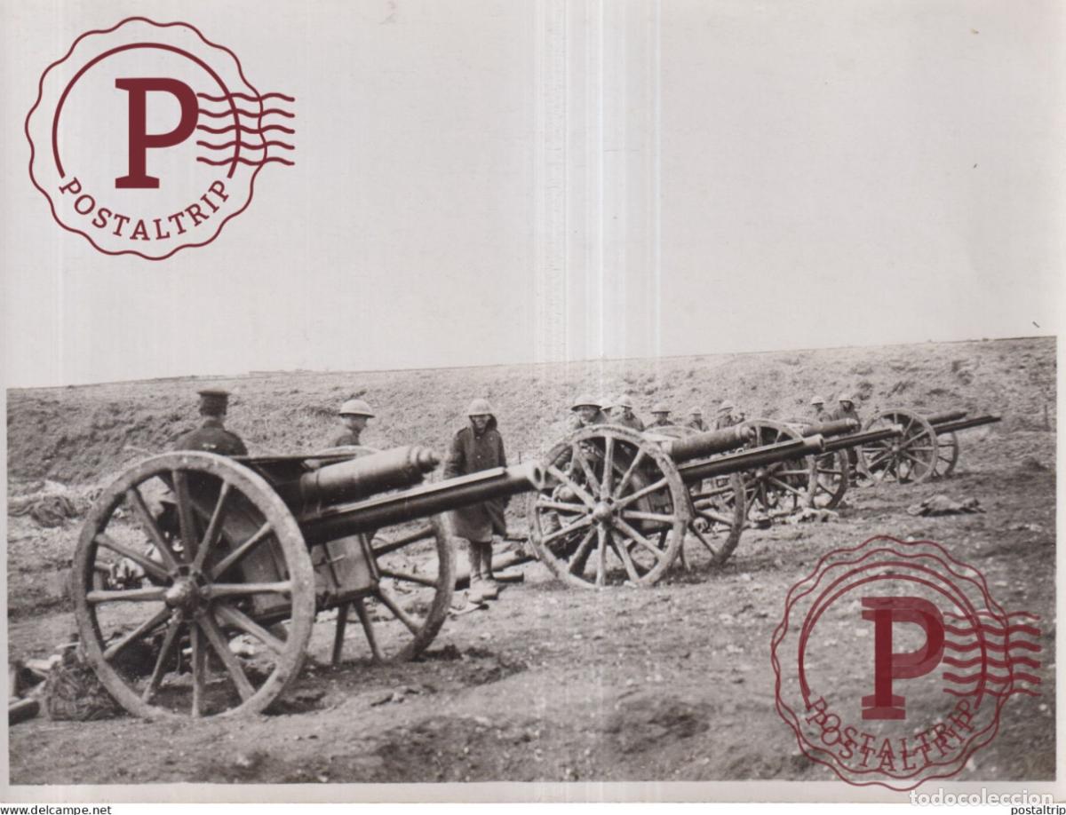 Militaria: BRITISH WESTERN FRONT 20*15CM PASSED FOR TRANSMISSION ABROAD