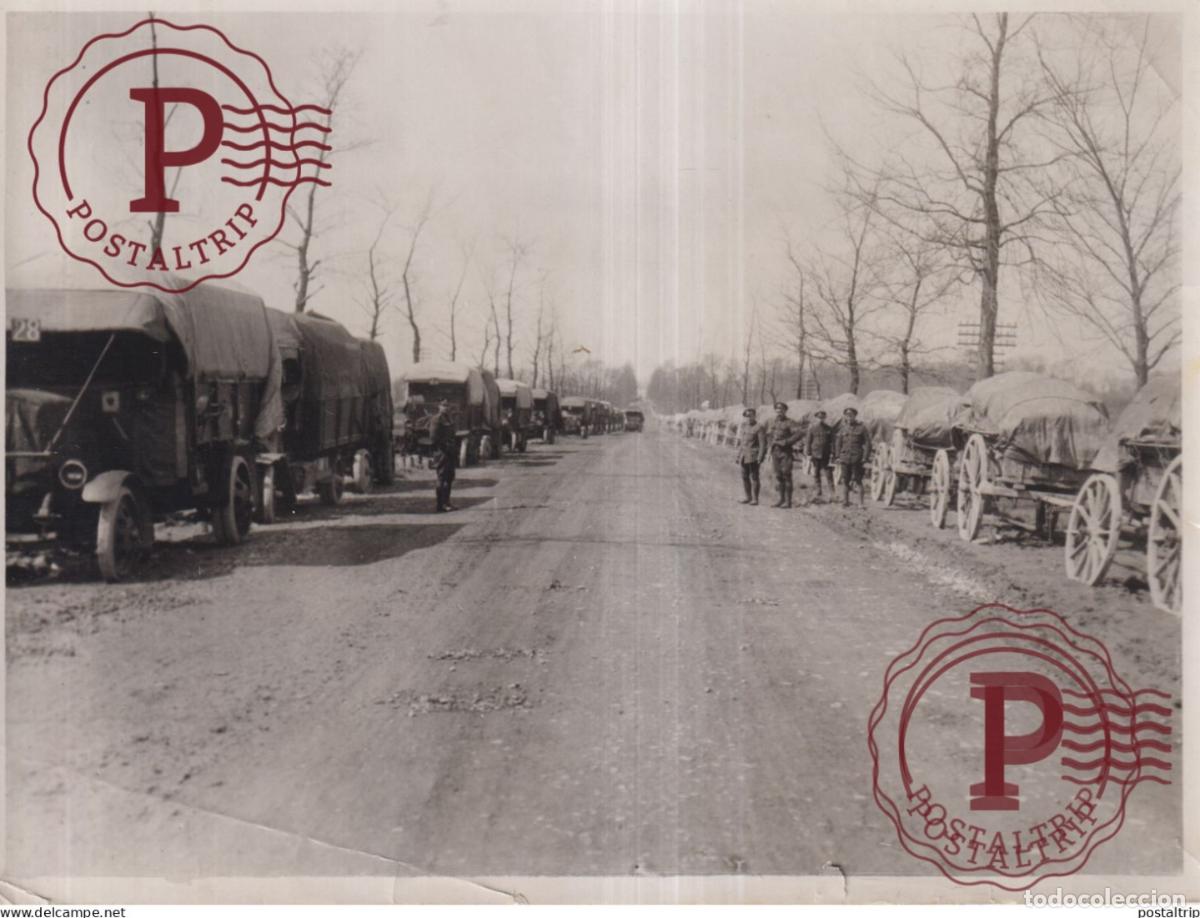 Militaria: BRITISH WESTERN FRONT FRANCE ET 20*15CM PASSED FOR TRANSMISSION ABROAD WWI WORLD WAR