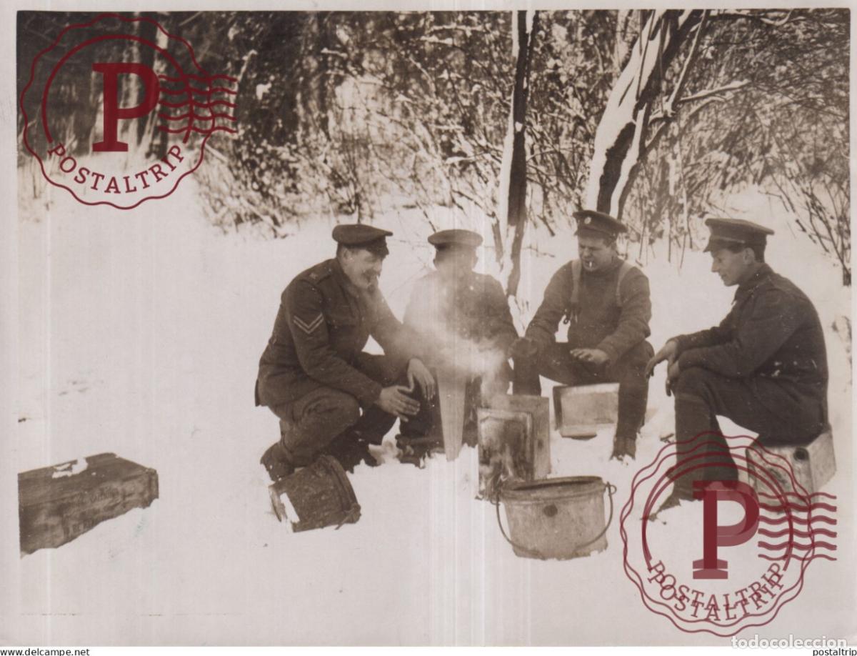 Militaria: BRITISH WESTERN FRONT FRANCE 20*15CM PASSED FOR TRANSMISSION ABROAD WWI WORLD WAR