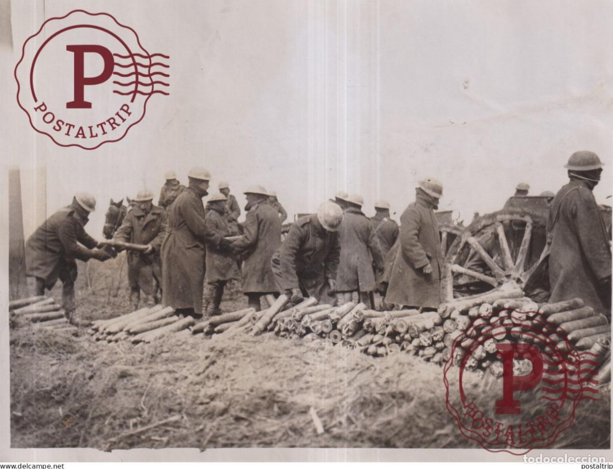 Militaria: BRITISH WESTERN FRONT FRANCE 20*15CM PASSED FOR TRANSMISSION ABROAD WWI WORLD WAR