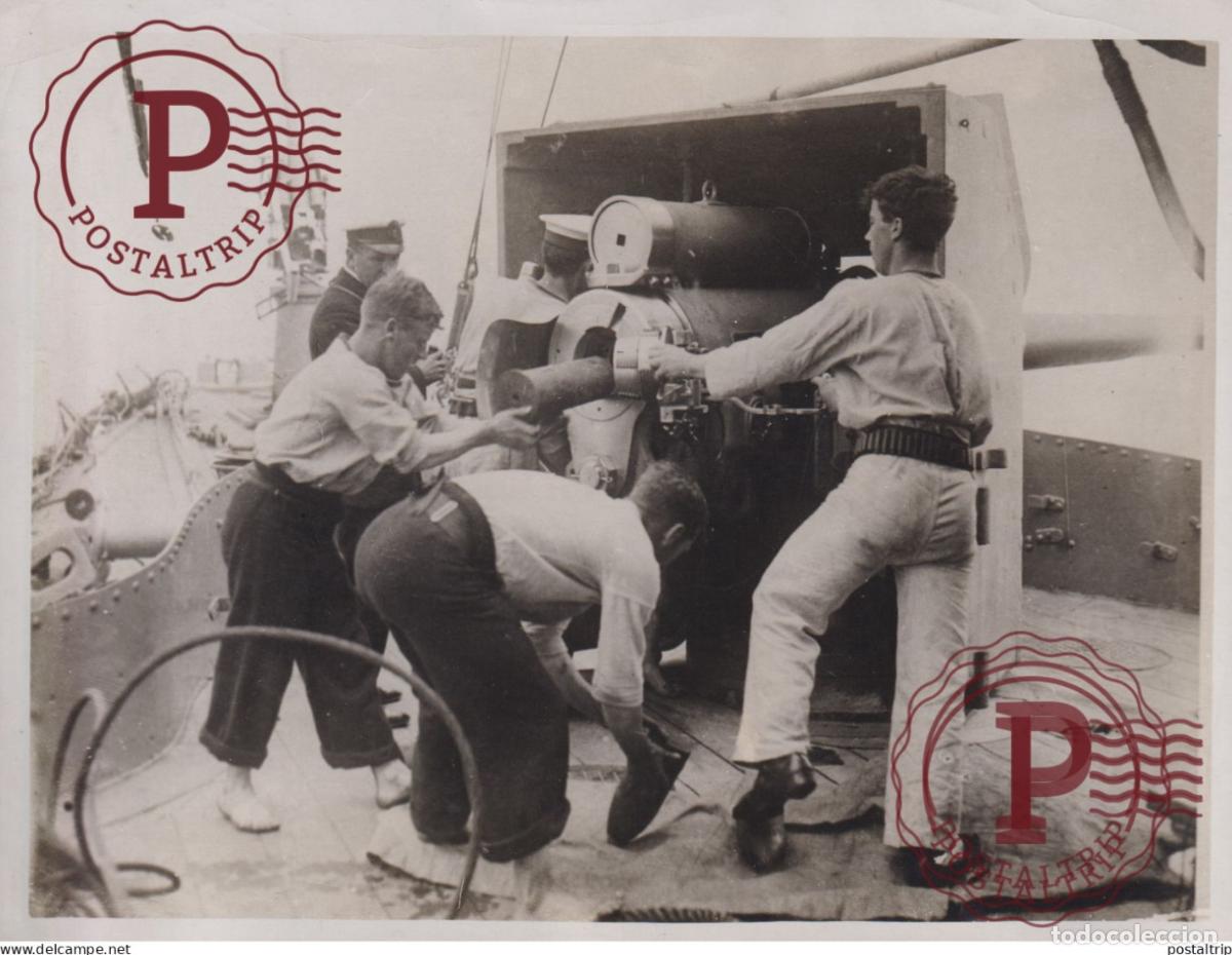 Militaria: 21*16CM British Royal NAVY GUERRE WW1