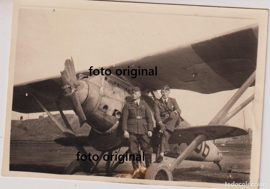 Militaria: CAPITAN AVIADOR LEGION CONDOR CAMPO AVIACION VITORIA GUERRA CIVIL