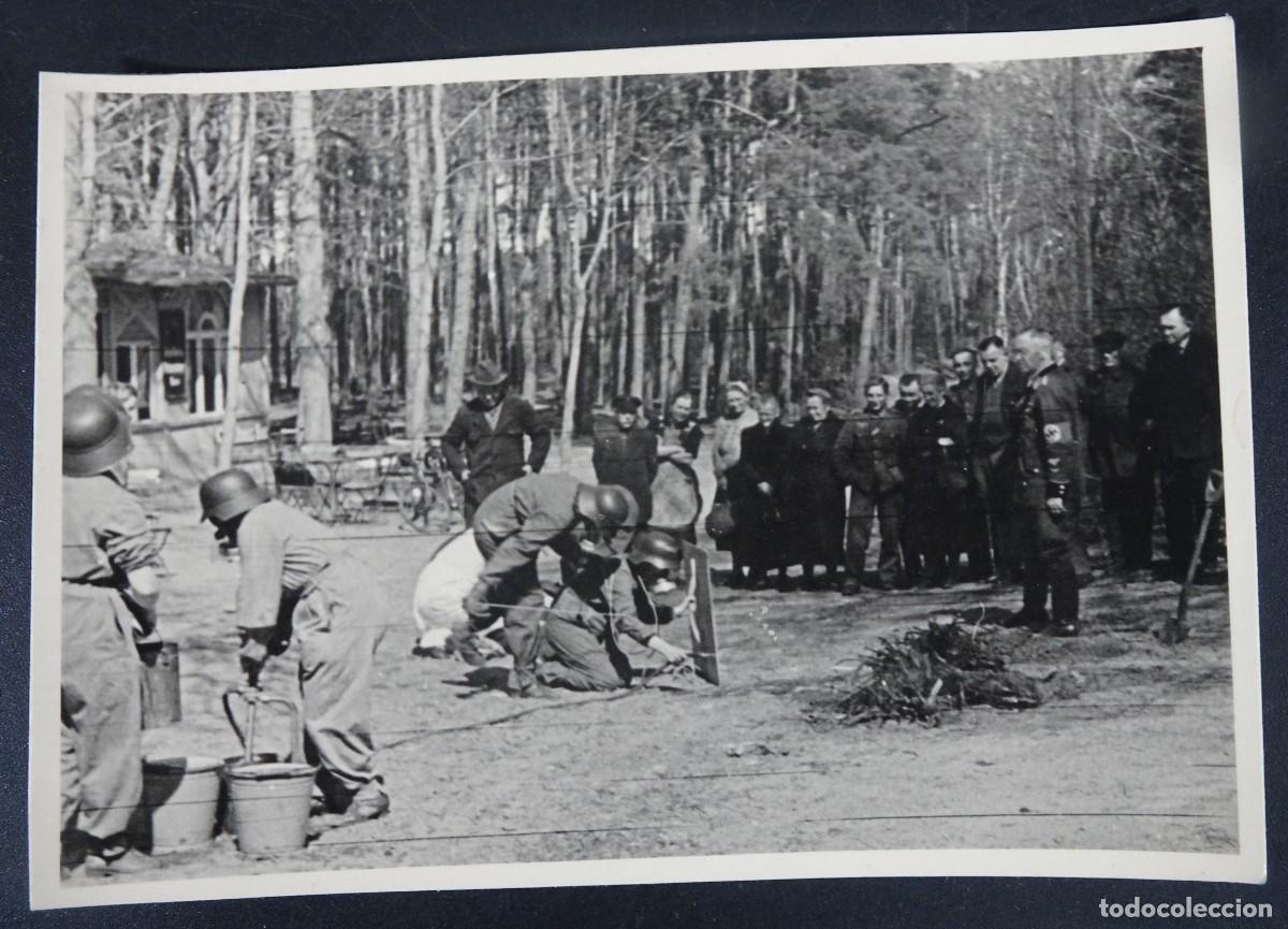 Militaria: ANTIGUA FOTOGRAF&Iacute;A ORIGINAL, MILITAR, SOLDADOS ALEMANES, NAZIS, LUGAR POR DETERMINAR, VER FOTOS