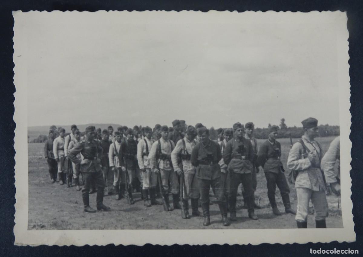 Militaria: ANTIGUA FOTOGRAF&Iacute;A ORIGINAL, MILITAR, SOLDADOS, LUGAR POR DETERMINAR, VER FOTOS