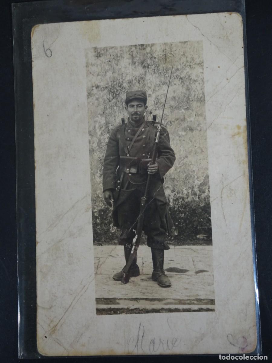 Militaria: ANTIGUA POSTAL FOTOGR&Aacute;FICA MILITAR ,UNIFORME, VER FOTOS
