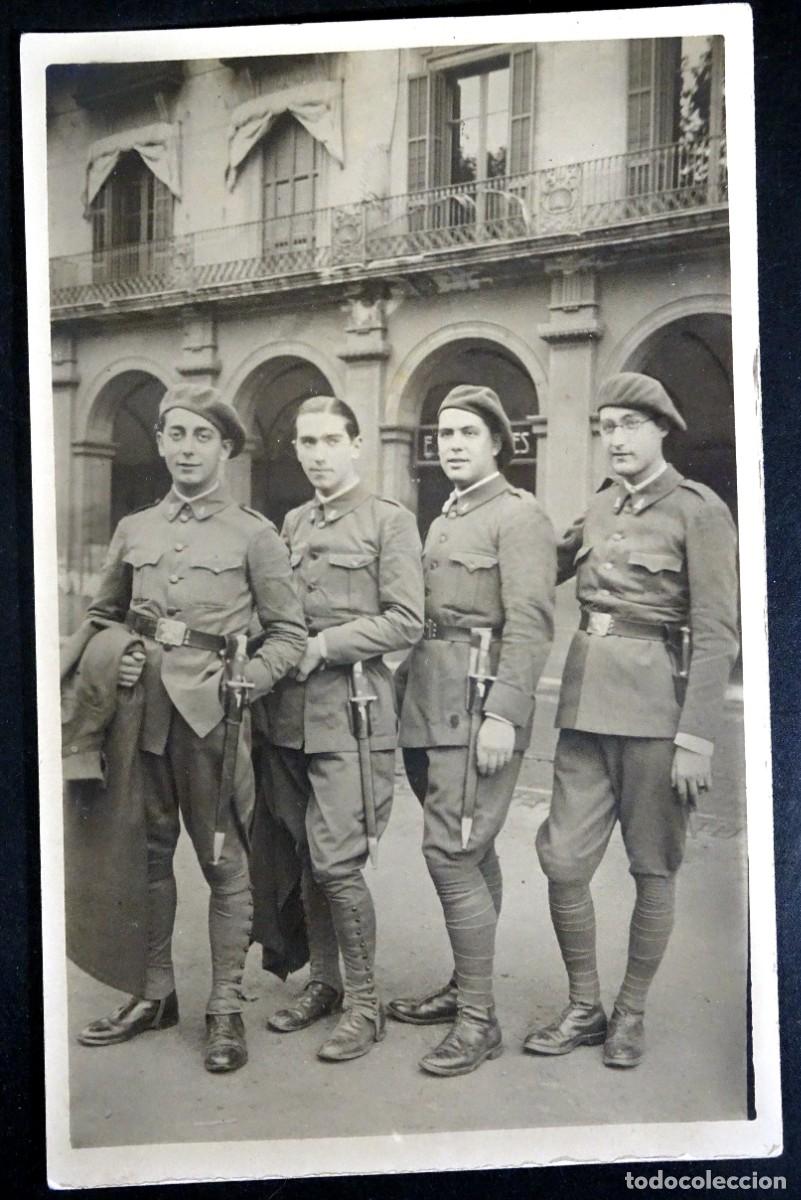 Militaria: ANTIGUA POSTAL FOTOGR&Aacute;FICA MILITARES ,UNIFORMES, VER FOTOS