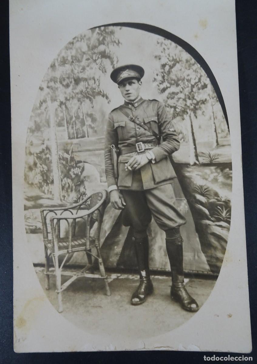 Militaria: ANTIGUA FOTOGRAF&Iacute;A DE ESTUDIO , MILITAR, UNIFORME, VER FOTOS