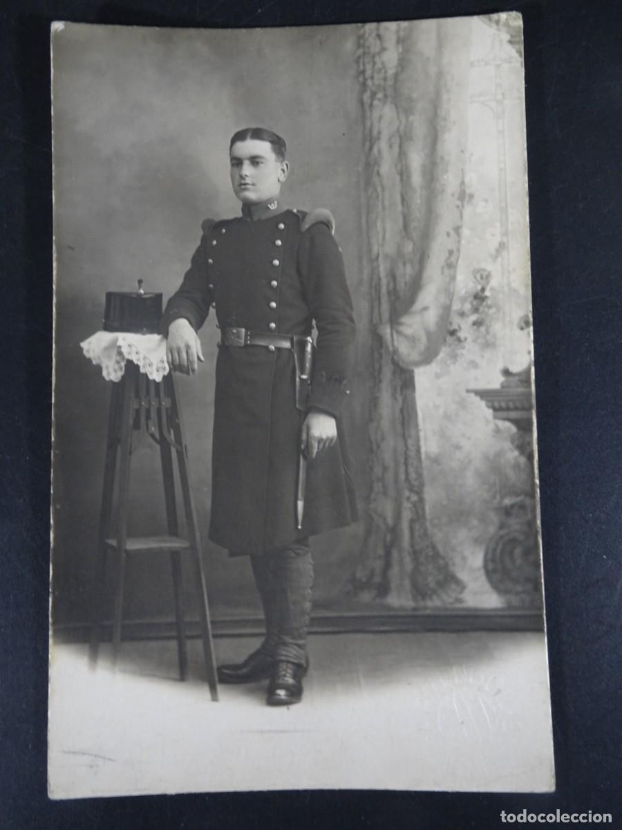 Militaria: ANTIGUA FOTOGRAF&Iacute;A DE ESTUDIO, MILITAR, UNIFORME , G.ARMENGOL, BARCELONA, VER FOTOS